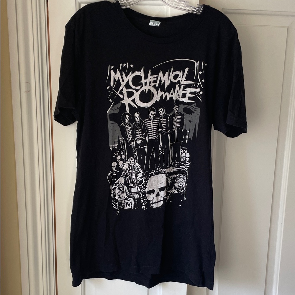 Black My Chemical Romance Black Parade T-shirt